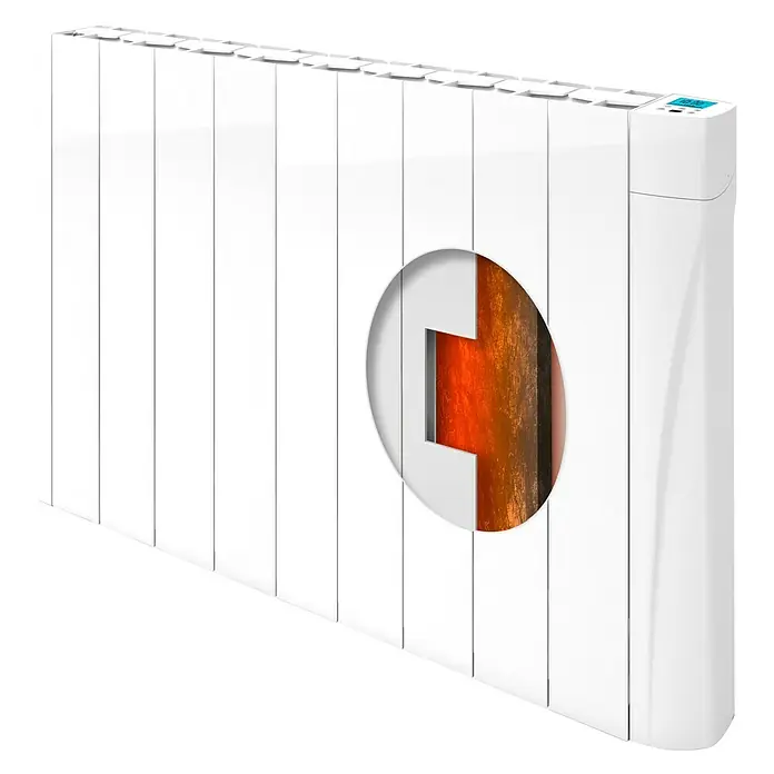 Voltomat HEATING Emisor térmico cerámico VOLTC - 1.500 W, Blanco, L x An x Al: 9,8 x 82,7 x 57,5 cm