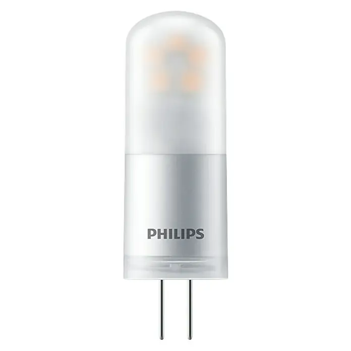 Philips Bombilla LED - 2,5 W, G4, Color de luz: Blanco cálido, No regulable, Capsular