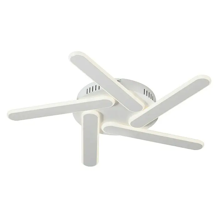 Plafón LED Raven - 50 W, L x An x Al: 50 x 55 x 5,5 cm, Blanco, Blanco neutro