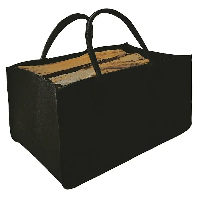 Lienbacher Bolsa de fieltro - 50 x 34 x 27 cm, Negro