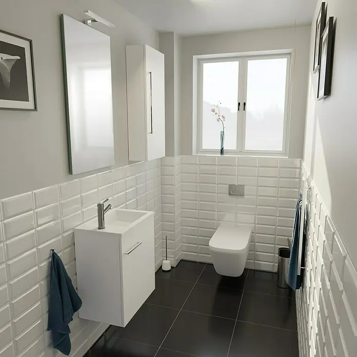 Camargue Espacio Badmöbel-Set H61 - 90 cm, Mira - Stimmungsaufnahme