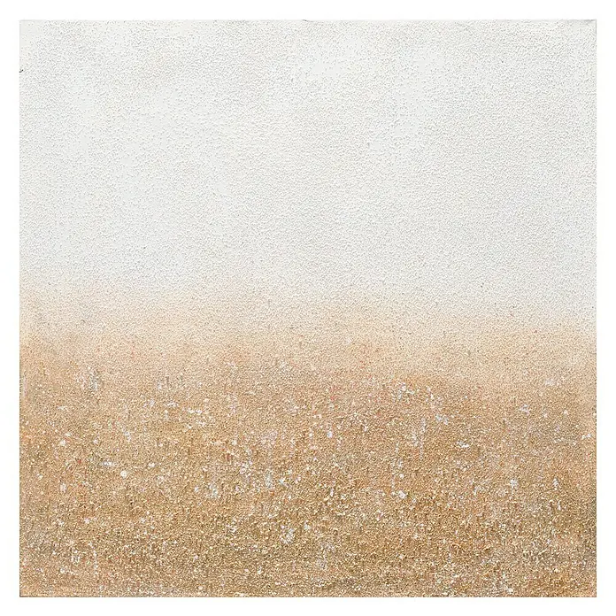 Cuadro pintado a mano Abstracto oro - Abstract gold, An x Al: 80 x 80 cm