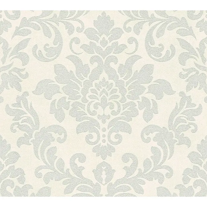 AS Creation Trendwall Vliestapete Ornament - Weiß/Grau, Ornament, 10,05 x 0,53 m - Detailaufnahme