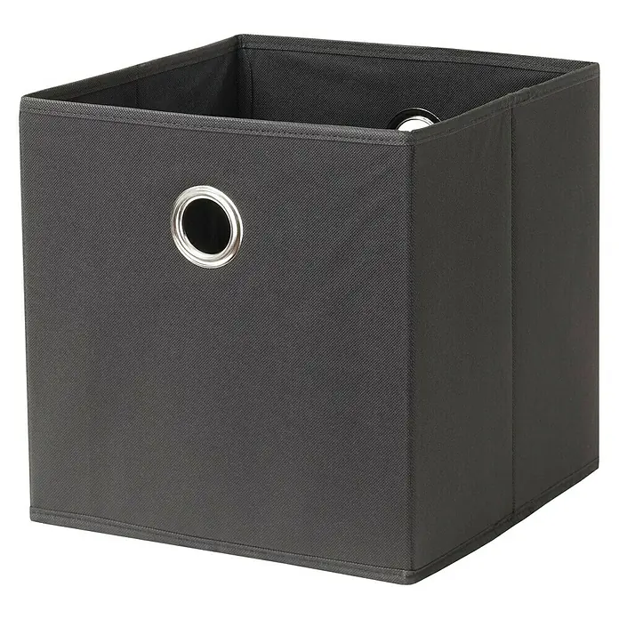 Aufbewahrungsbox Boon Softbox - L x B x H: 320 x 320 x 320 mm, Schwarz
