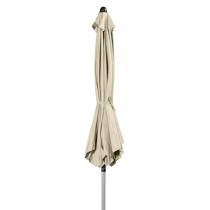 Doppler Active Kurbelschirm Auto Tilt - Natur, Durchmesser: 280 cm - Vorderansicht