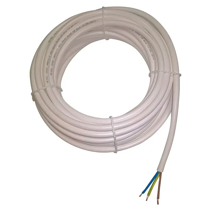 Schlauchleitung YMM-J - 3-adrig, Querschnitt: 1,5 mm², Kabellänge: 20 m