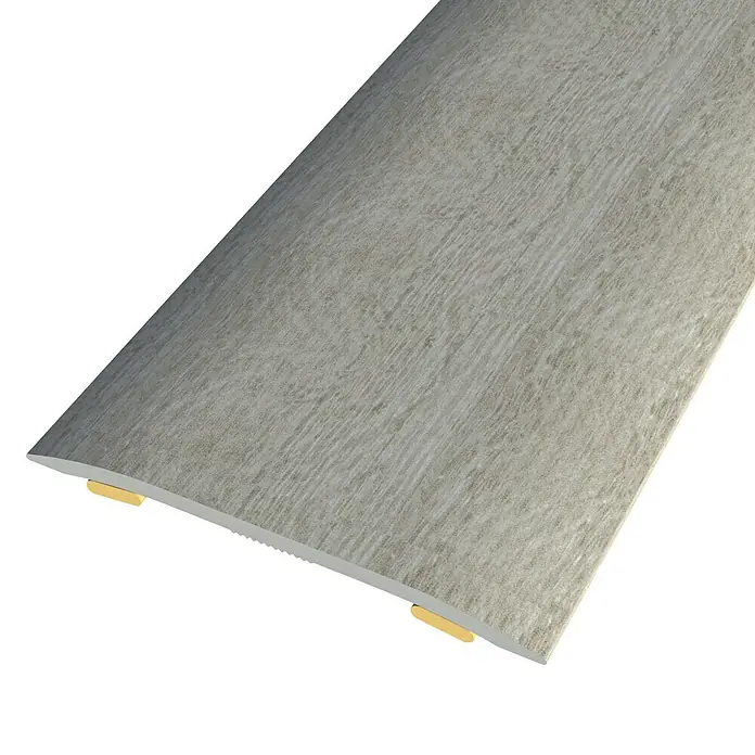 Baglinox Junta de transición Roble - 45 - 90 cm x 38 mm x 2,3 mm, Aluminio