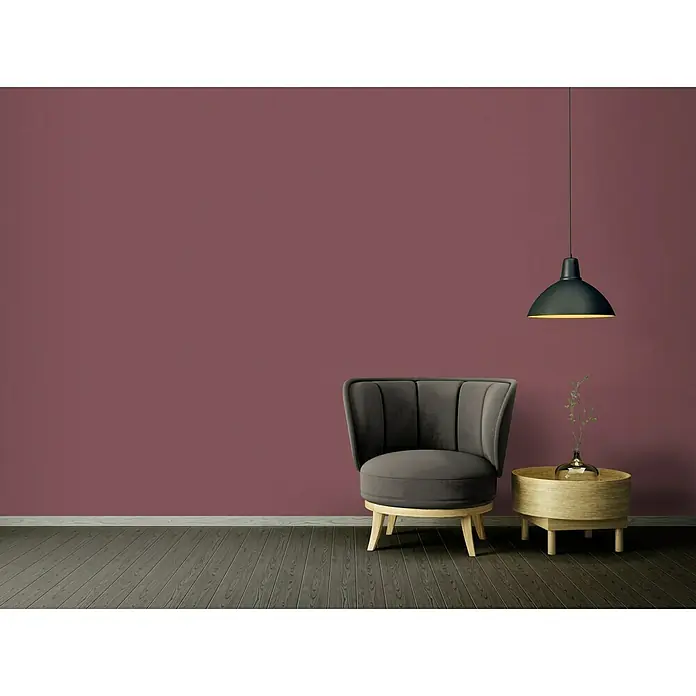 AS Creation Ethnic Origin Vliestapete - Violett, Uni, 10,05 x 0,53 m - Stimmungsaufnahme