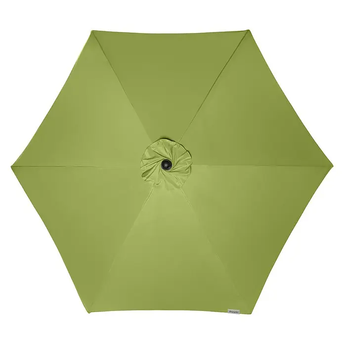 Doppler Active Kurbelschirm Auto Tilt - Fresh Green, Durchmesser: 320 cm - Ansicht von oben