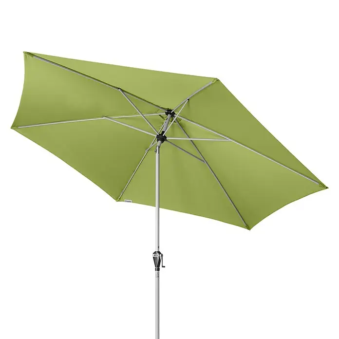Doppler Active Kurbelschirm Auto Tilt - Fresh Green, Durchmesser: 320 cm - Vorderansicht
