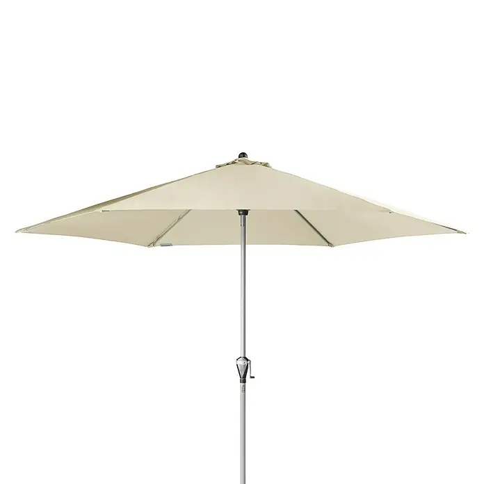 Doppler Active Kurbelschirm Auto Tilt - Natur, Durchmesser: 320 cm - Vorderansicht