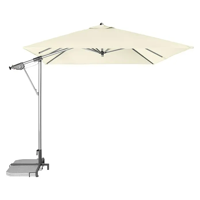 Doppler Sunline Pendelschirm - Natur, L x B: 298 x 225 cm - Vorderansicht