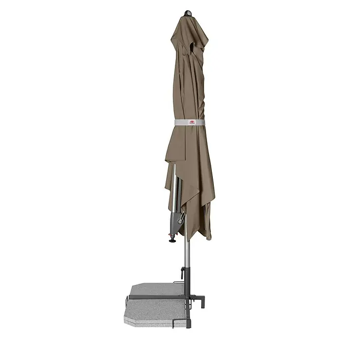 Doppler Sunline Pendelschirm - Greige, L x B: 298 x 225 cm - Vorderansicht