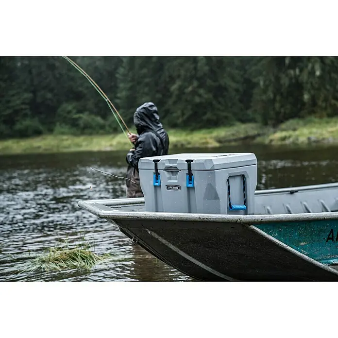 Lifetime Kühlbox - L x B x H: 44 x 69 x 44 cm, Grau, 52 l - Stimmungsaufnahme