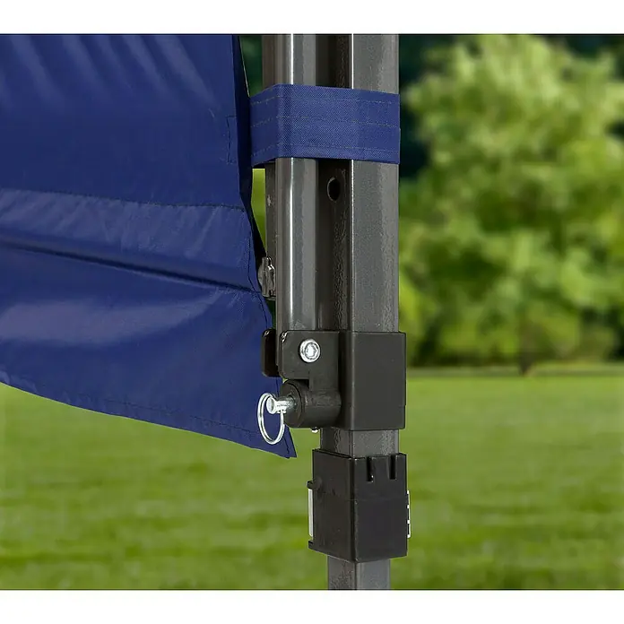 ShelterLogic Faltpavillon Quik Shade Summit - L x B x H: 300 x 300 x 300 cm, Blau - Detailaufnahme