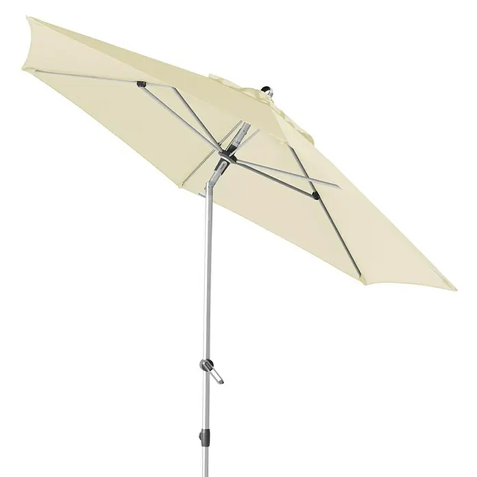 Doppler Expert Kurbelschirm Auto Tilt - Natur, Durchmesser: 280 cm - Ansicht von unten