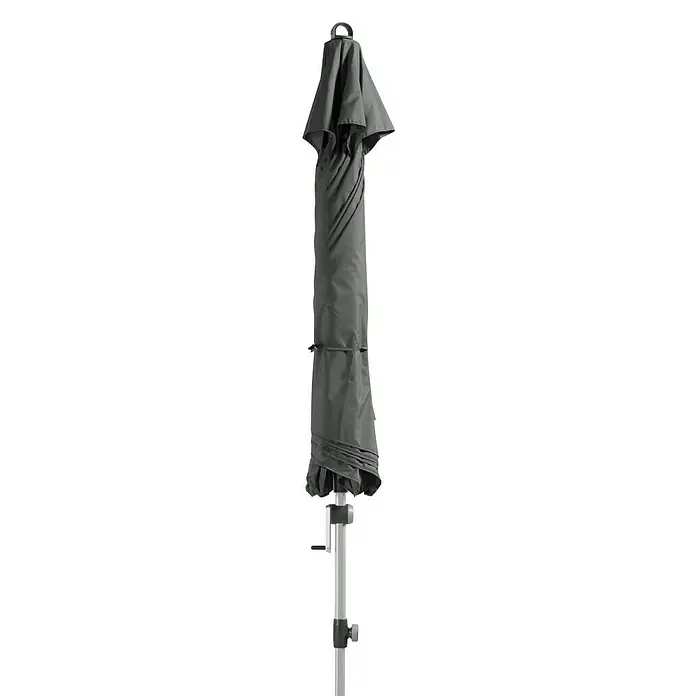Doppler Expert Kurbelschirm Auto Tilt - Anthrazit, Durchmesser: 280 cm - Vorderansicht