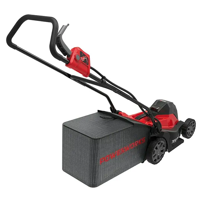 Powerworks Akumulatorska kosilica P48LM35K2 - 48 V, Litij-ionska, 2 Ah, 1 baterija, Širina reza: 35 cm