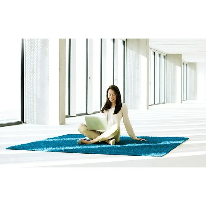 Classis Carpets Infinity Grass Rasenteppich World of Colors - 200 x 133 cm, Hawaiian Blue, Ohne Noppen - Anwendungsbeispiel