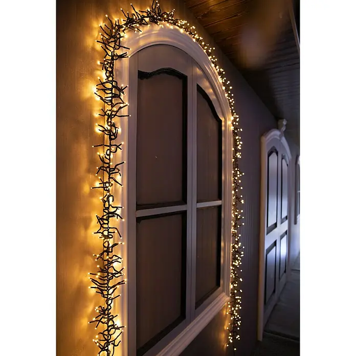 Tween Light Cadena de luces LED - Para exterior, 1.000 luces, 12,4 m, Blanco cálido