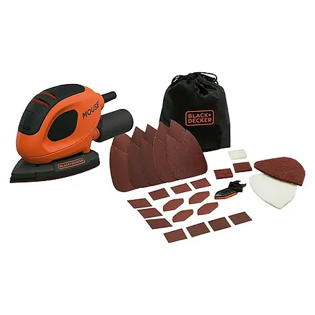 Black+Decker  Lijadora orbital BEW230BC