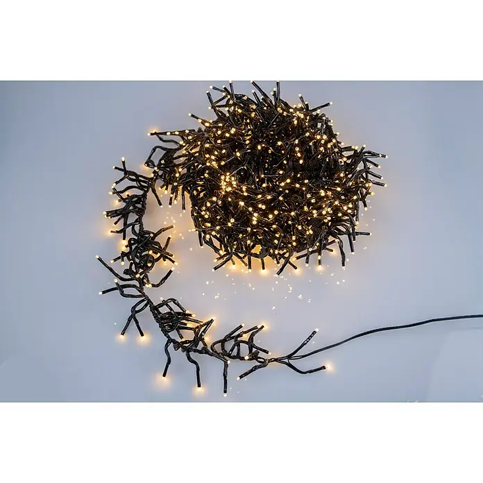 Tween Light Cadena de luces LED - Para exterior, 1.000 luces, 12,4 m, Blanco cálido