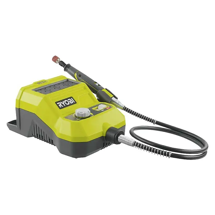Ryobi ONE+ Multiherramienta de batería R18RT-0 - 18 V, Iones de litio, Sin batería, Número de revoluciones de marcha en vacío: 4.000 r.p.m. - 35.000 r.p.m.