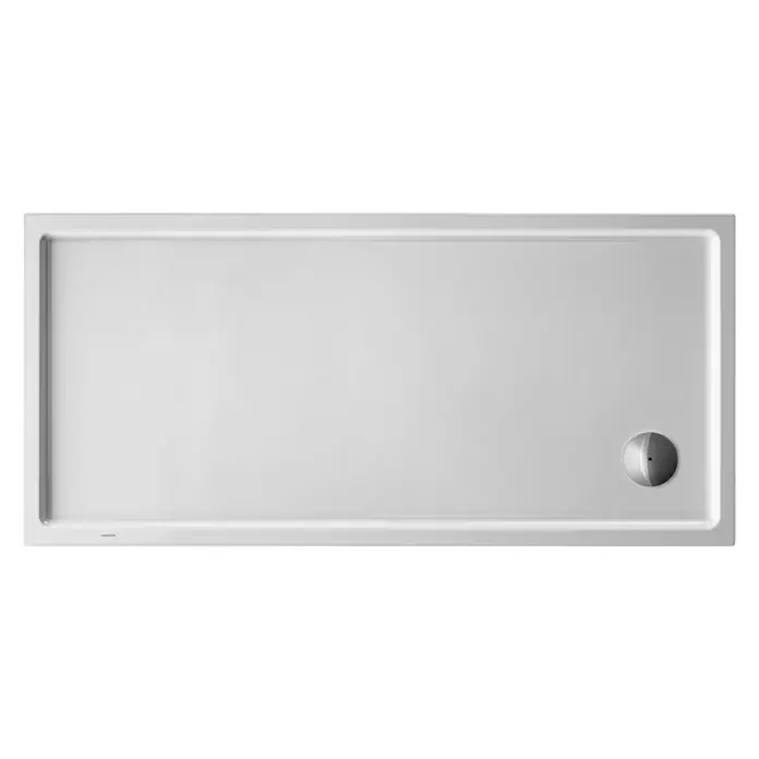 Duravit Duschwanne Starck Slimline - L x B: 150 x 70 cm, Kunststoff, Weiß, Mit Antirutsch-Oberfläche - Ansicht von oben