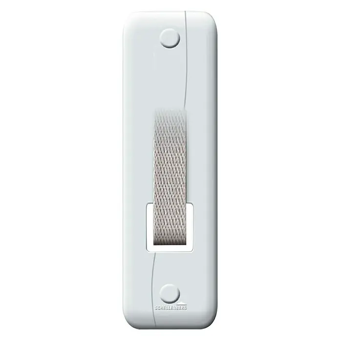 Schellenberg Abdeckplatte Softline - 234 x 64 x 9 mm, Lochabstand: 185 mm, Weiß