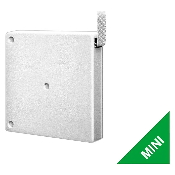 Schellenberg Aufschraubwickler Mini - 120 x 22 x 120 mm, Geeignet für: Rollladen-Mini-Systeme, Weiß