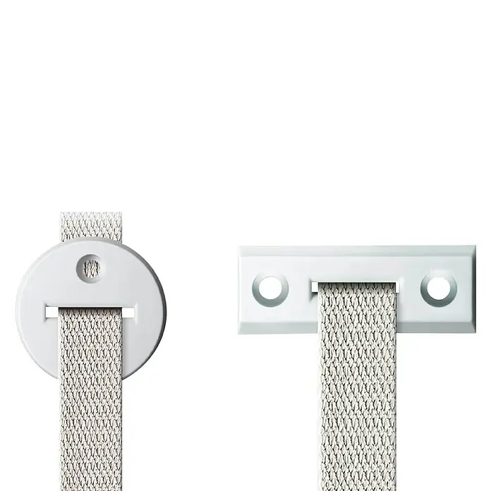Schellenberg Gurtführung Mini & Maxi - 7 x 65 x 17 mm, Geeignet für: Rollladen-Maxi/Mini-Systeme, Weiß