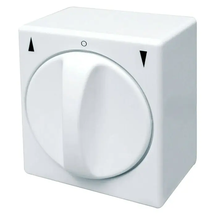 Schellenberg Rollladenschalter - 56 x 63 x 41 mm, Aufputz, Weiß