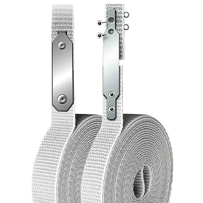 Schellenberg Gurtfix Maxi - Länge: 4,3 cm, Gurtbreite: 23 mm, Grau