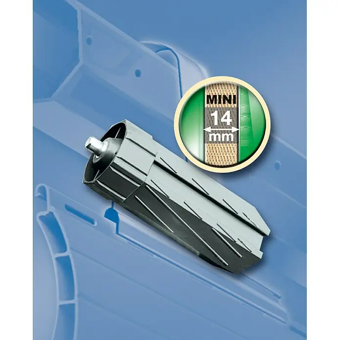 Schellenberg Walzenhülse Mini - Durchmesser Achtkantwelle: 40 mm, Länge: 104 mm, Geeignet für: Rollladen-Mini-Systeme