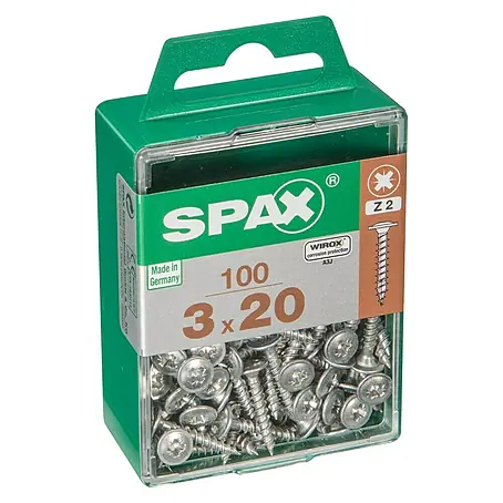 Spax  Tornillo de pared trasera T-Star Plus