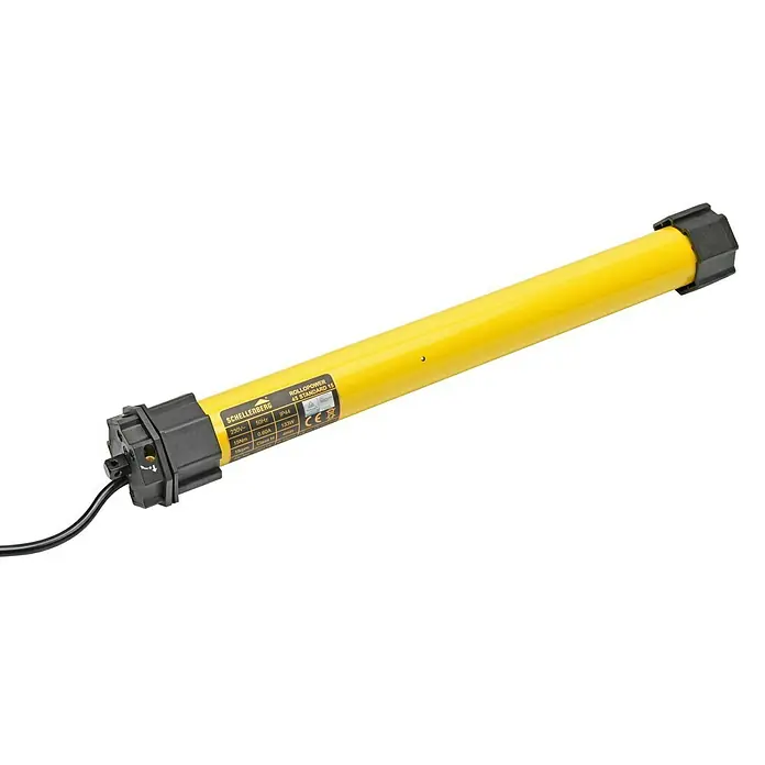 Schellenberg Rohrmotor Maxi Standard 15 - Max. Rollladenfläche: 6,2 m² bei Kunststoffrollläden, Einbaulänge: 500 mm, Zugkraft: 25 kg - Ansicht von oben