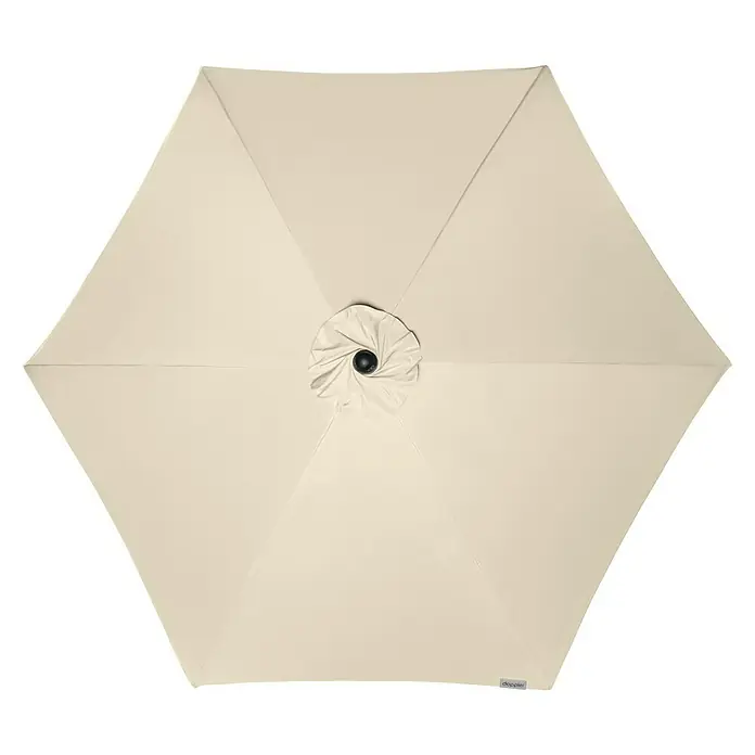 Doppler Active Kurbelschirm - Natur, Durchmesser: 376 cm - Ansicht von oben