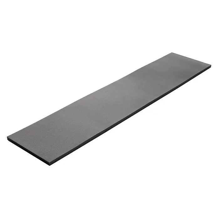 Schaumstoff Terrapur - 45 x 200 x 4 cm, PU-Schaum - Ansicht von oben