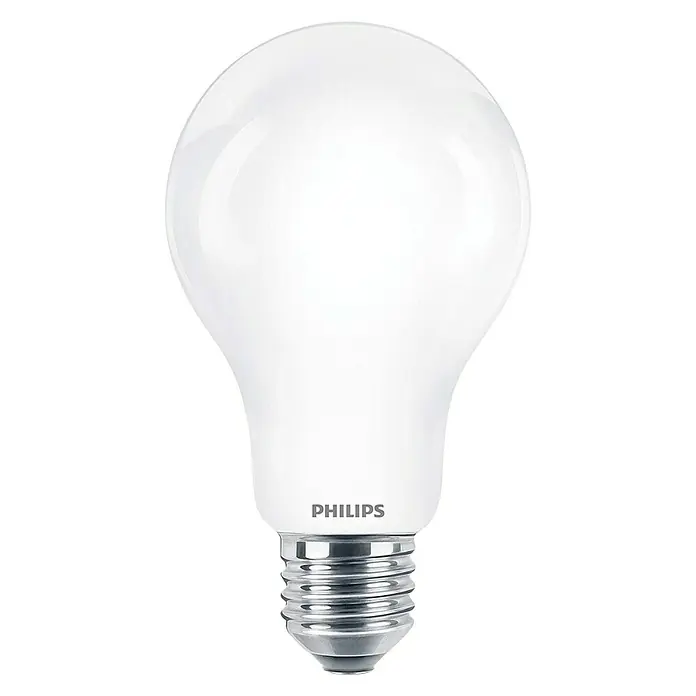 Philips Bombilla LED - 11,5 W, E27, Color de luz: Blanco cálido, No regulable, Redonda