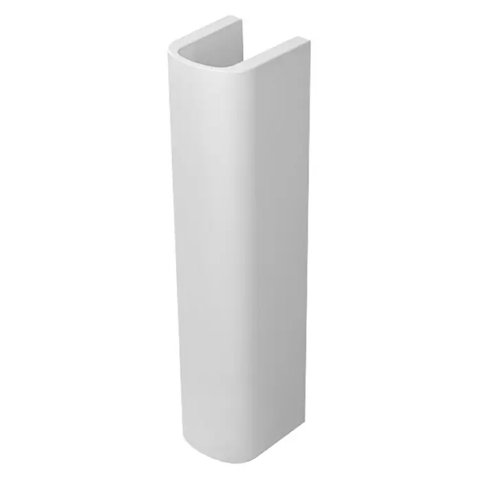 Duravit DuraStyle Waschtisch-Standsäule - Ohne Beschichtung, Keramik, Weiß, Passend für: Duravit DuraStyle Waschtische - Vorderansicht