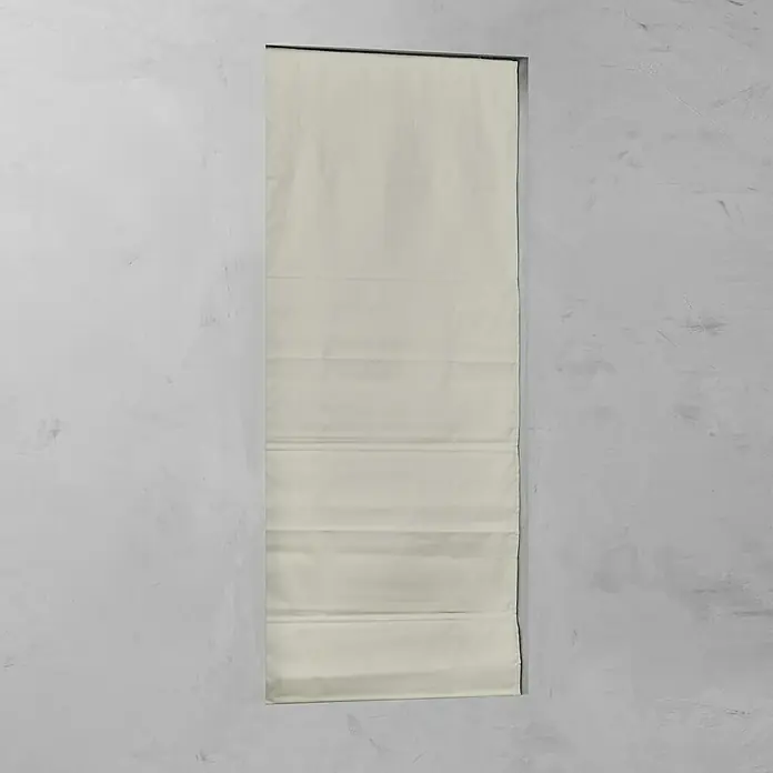 Raffrollo - B x H: 120 x 180 cm, Leinen - Vorderansicht