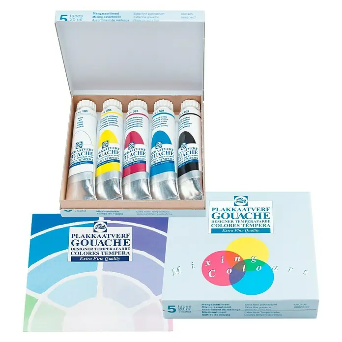Talens Art Creation Pintura gouache Set - Multicolor, 20 ml, Tubo, Mate