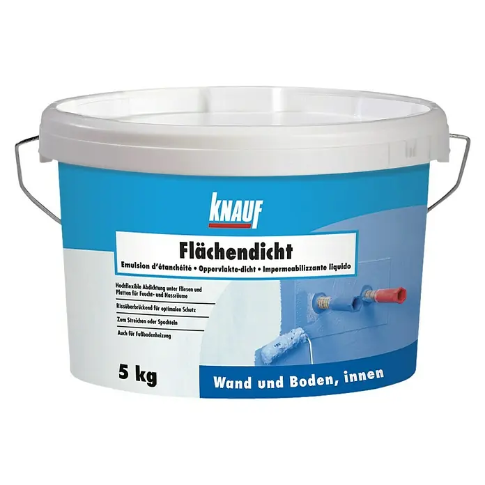 Knauf Brtva površina - 5 kg, Bez bitumena, Bez otapala - Pogled sprijeda