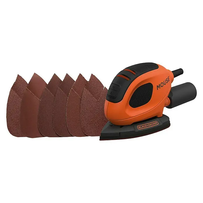 Black+Decker Deltaschuurmachine BEW230-QS - Schuurplateau: 100 x 110 mm