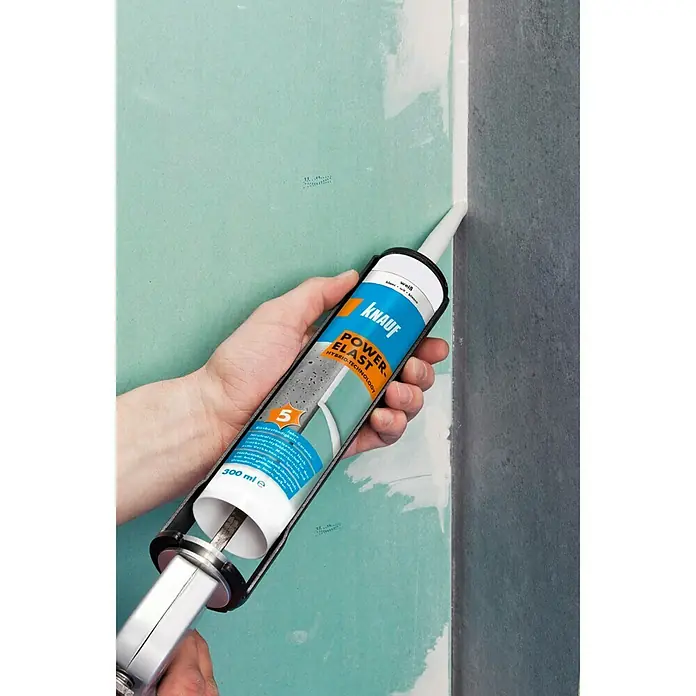 Knauf Dichtstoff Power-Elast - 300 ml, Hybrid-Polymer - Anwendungsbeispiel