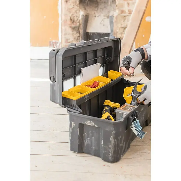 Stanley FatMax Kutija za alat - Plastika, Zapremnina: 39 l, 26″ - Živopisni prikaz