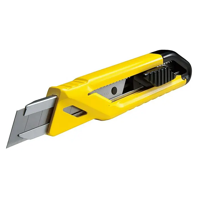 Stanley Cuttermesser Easy Cut - 18 mm, Abbrechklinge - Linke Seitenansicht