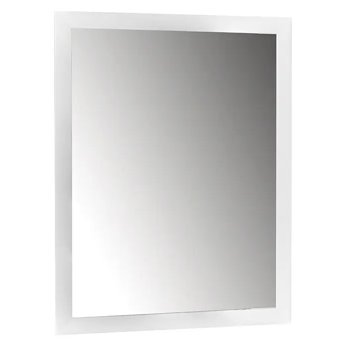 Cipì Espejo con marco Diamante - An x Al: 60 x 80 cm, Blanco