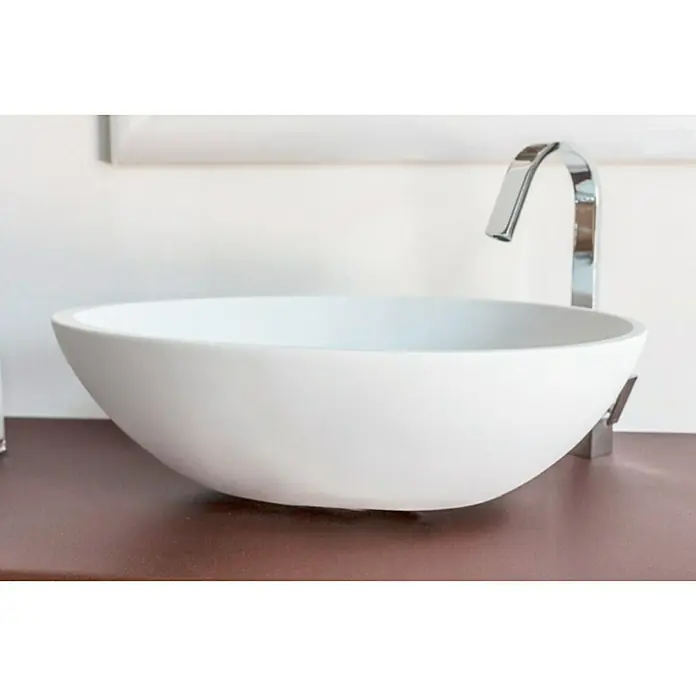 Cipì Lavabo de sobremesa Sodo - An x L: 53 x 38 cm, Blanco