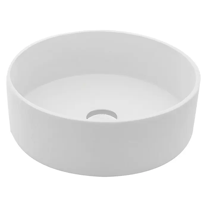 Cipì Lavabo redondo Trabocchetto - Diámetro: 40 cm, Blanco